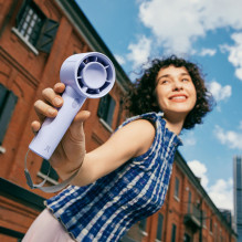 Jisulife Handheld Fan 10 4000mAh Portable USB Fan - Blue