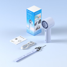 Jisulife Handheld Fan 10 4000mAh Portable USB Fan - Blue