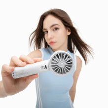 Jisulife Handheld Fan 10 4000mAh Portable USB Fan - Gray