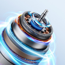 „Jisulife“ nešiojamas USB ventiliatorius 10S 5000mAh – pilkas