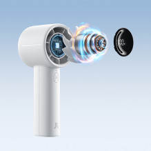 „Jisulife“ nešiojamas USB ventiliatorius 10S 5000mAh – pilkas