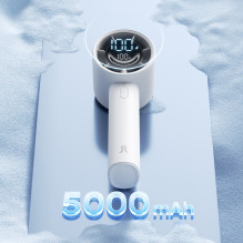 „Jisulife“ nešiojamas USB ventiliatorius 10S 5000mAh – pilkas