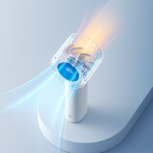 „Jisulife“ nešiojamas USB ventiliatorius 10S 5000mAh – pilkas