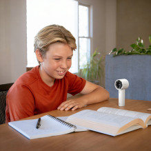 „Jisulife“ nešiojamas USB ventiliatorius 10S 5000mAh – pilkas