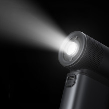 Jisulife Handheld Fan Ultra2 9000mAh 5-in-1 Mini Portable USB Fan - Dark Gray