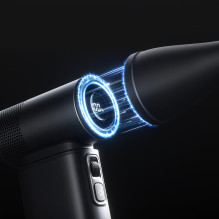 „Jisulife“ nešiojamas ventiliatorius „Ultra2 9000mAh 5 viename“ mini nešiojamas USB ventiliatorius – tamsiai pilkas