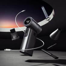 Jisulife Handheld Fan Ultra2 9000mAh 5-in-1 Mini Portable USB Fan - Dark Gray