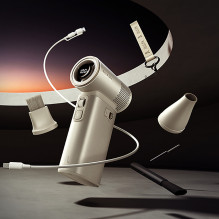 Jisulife Handheld Fan Ultra2 9000mAh 5-in-1 Mini Portable USB Fan - Brown