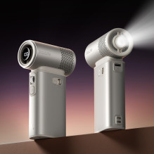 Jisulife Handheld Fan Ultra2 9000mAh 5-in-1 Mini Portable USB Fan - Brown