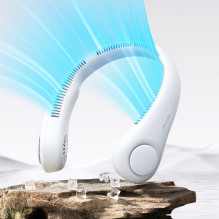 „Jisulife Neck Fan 3“ 4000 mAh nešiojamas kaklo ventiliatorius – pilkas