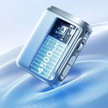 Jisulife Neck Fan 5 4500mAh Mini Fan with Lanyard - Blue