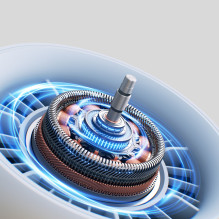 Jisulife Stroller Fan 4 5000mAh Mini Fan for Stroller with Metal Clip - Blue