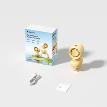 Jisulife Stroller Fan 4 5000mAh Mini Fan for Stroller with Metal Clip - Yellow