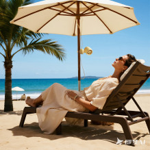 Jisulife Stroller Fan 4 5000mAh Mini Fan for Stroller with Metal Clip - Yellow