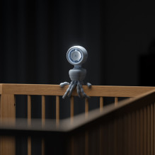 Jisulife Stroller Fan 4 5000mAh Mini Fan for Stroller with Flexible Tripod - Blue