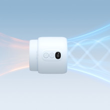 „Jisulife“ vežimėlio ventiliatorius 4, 5000 mAh, mini ventiliatorius vežimėliui su lanksčiu trikoju – mėlynas