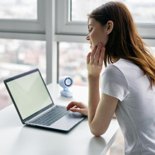 Jisulife Stroller Fan 4 5000mAh Mini Fan for Stroller with Flexible Tripod - Blue