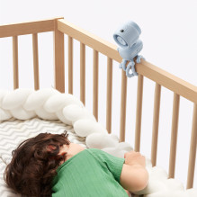 Jisulife Stroller Fan 4 5000mAh Mini Fan for Stroller with Flexible Tripod - Blue