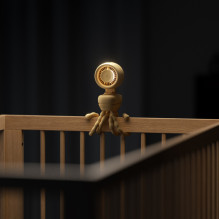 Jisulife Stroller Fan 4 5000mAh Mini Fan for Stroller with Flexible Tripod - Yellow