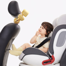 „Jisulife“ vežimėlio ventiliatorius 4, 5000 mAh, mini ventiliatorius vežimėliui su lanksčiu trikoju – geltonas