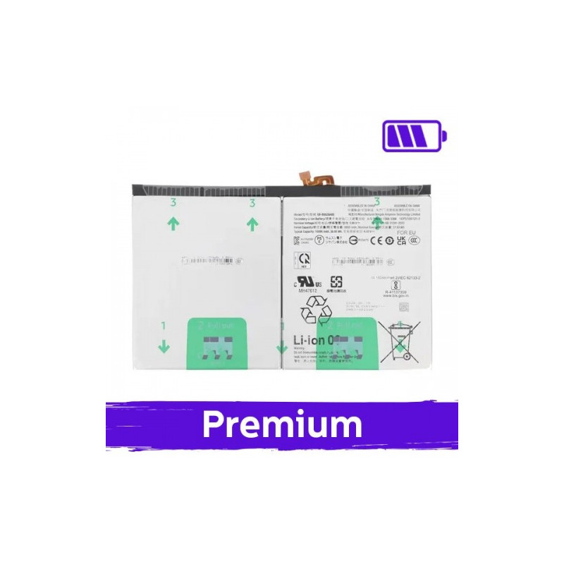 Akumuliatorius skirtas Samsung X820 / X826 (X620 / X626) Tab S10+ (Tab S10 FE+) EB-BX828ABE (OEM)