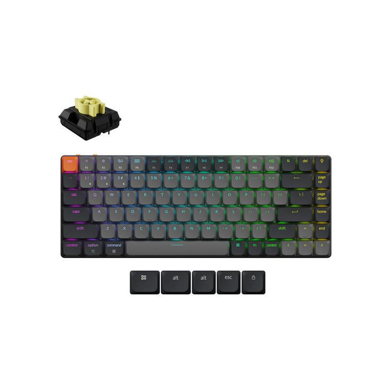 KEYBOARD WRL K3 RGB / BLACK K3X-B4 KEYCHRON