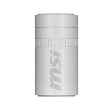 Case, MSI, MidiTower, Case product features Transparent panel, Not included, MicroATX, Colour White, MAGPANOM100RPZWHITE