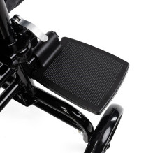 Road Walker - Adjustable Aluminum Support With 4 Wheels Black / Blue Road Walker - Adjustable Aluminum Support With 4 Wheels Black / Blue