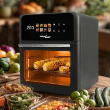 GreenBlue AIR FRYER Oil-Free Air Fryer, 1800W, 10L capacity, 8 programs, accessories, timer, GB950 GreenBlue AIR FRYER Oil-Free Air Fryer, 1800W, 10L capacity, 8 programs, accessories, timer, GB950