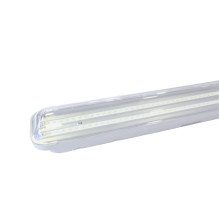 LED fixture 50W 130lm / w 4000K IP65 1550x130x95mm. Transparent cover.