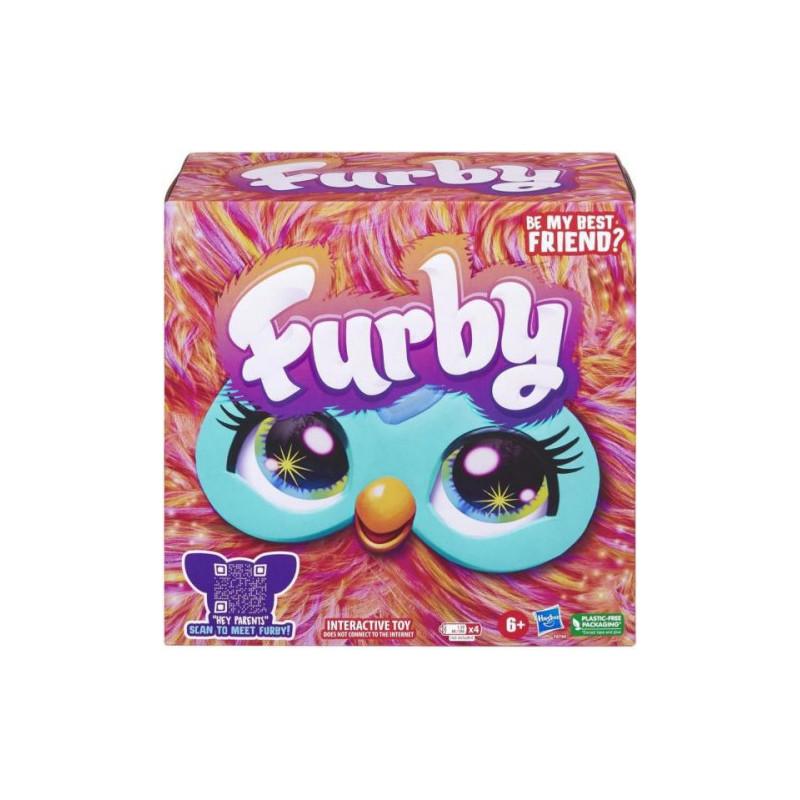 Toy - Hasbro Furby Interactive Plush (Orange, German)