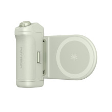 Telefono laikiklis - PGYTECH MagCam 2 Bluetooth Grip 3000mAh mėtų žalia