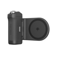 Telefonų laikiklis - PGYTECH MagCam 2 Bluetooth Grip 3000mAh Classic Black