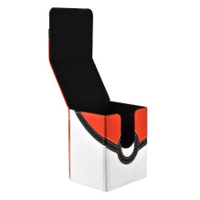 Kortelių dėžutė - Ultra PRO Poké Ball Alcove Flip Box 100 kortelių Matinė Juoda