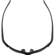 Sportiniai akiniai nuo saulės - ALPINA DEFEY HR Lengvi pusrėmiai juodi matiniai