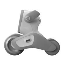 Interaktyvus robotas - Loona Premium autonominis balso gestų atpažinimas baltas