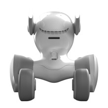 Interaktyvus robotas - Loona Premium autonominis balso gestų atpažinimas baltas