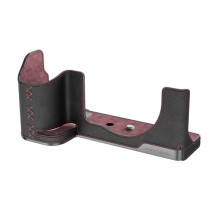 Kameros dėklas - PGYTECH odinis dėklas (FUJIFILM X T5, apsauga, juodas)