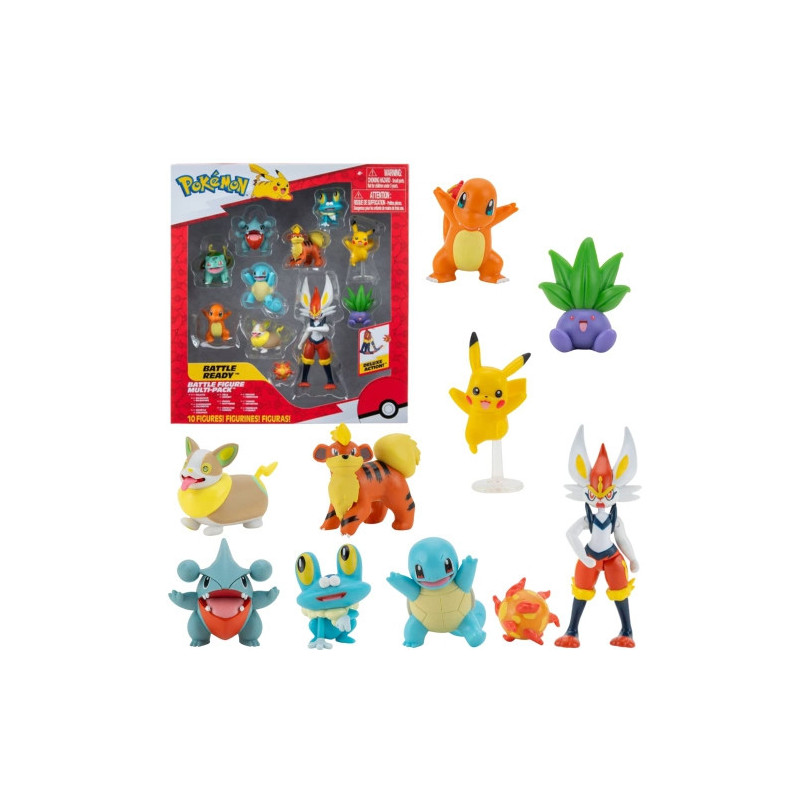 Collectible figure - Jazwares Pokemon figure 10 pack (10 detailed figures)