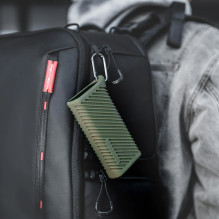 Atminties kortelių dėklas - PGYTECH CFexpress CreateMate Case Type A / SD, didelės spartos, samanų žalia