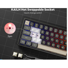 „Royal Kludge R65“ žalia, „Chartreuse Switch“ (JAV)