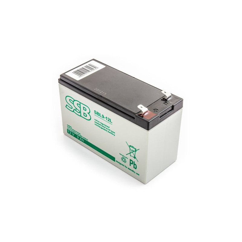 Battery (AGM) SSB SBL (9Ah, 12V, F2, VRLA)