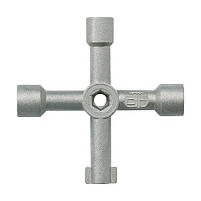 Universal key for panels Legrand 036842 (8, 6 square head, 8 triangular head)