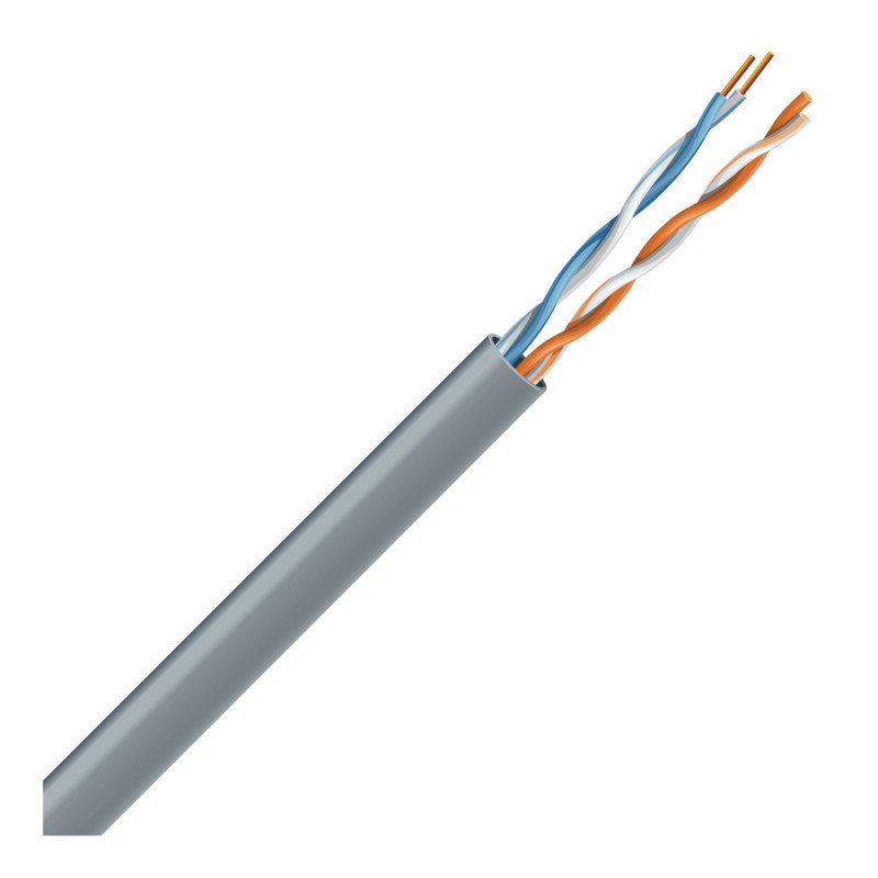 LAN network cable ECG UTP 6 (indoor, PVC, Eca, 305m, 23 AWG / 0.56mm)