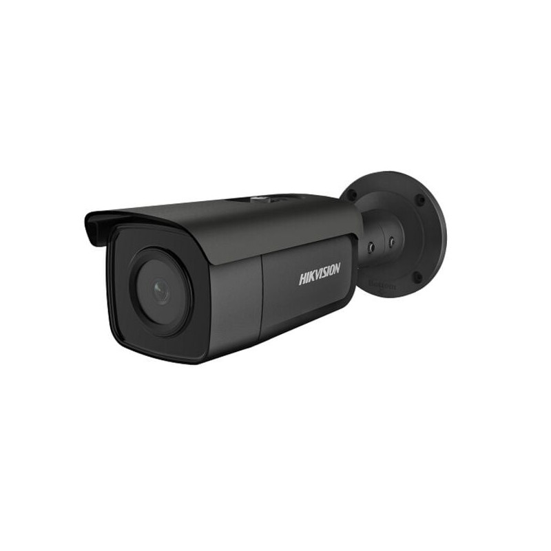 Hikvision bullet DS-2CD2T46G2-ISU / SL F2.8 (juoda, 4 MP, 60 m. IR, AcuSense)