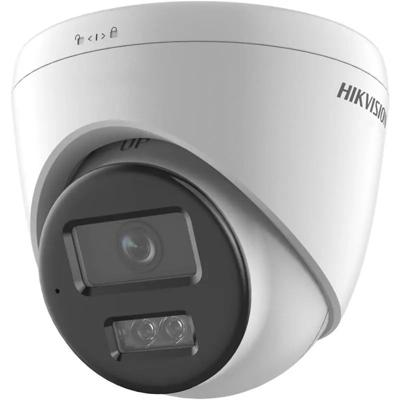 Hikvision dome DS-2CD1343G2-LIUF F2.8 (white, 4 MP, 30 m IR, 30 m LED, Hybrid Light)
