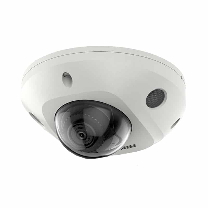 Hikvision dome DS-2CD2543G2-IWS F2.8 (balta, 4 MP, 30 m. IR 30 m. LED, AcuSense)