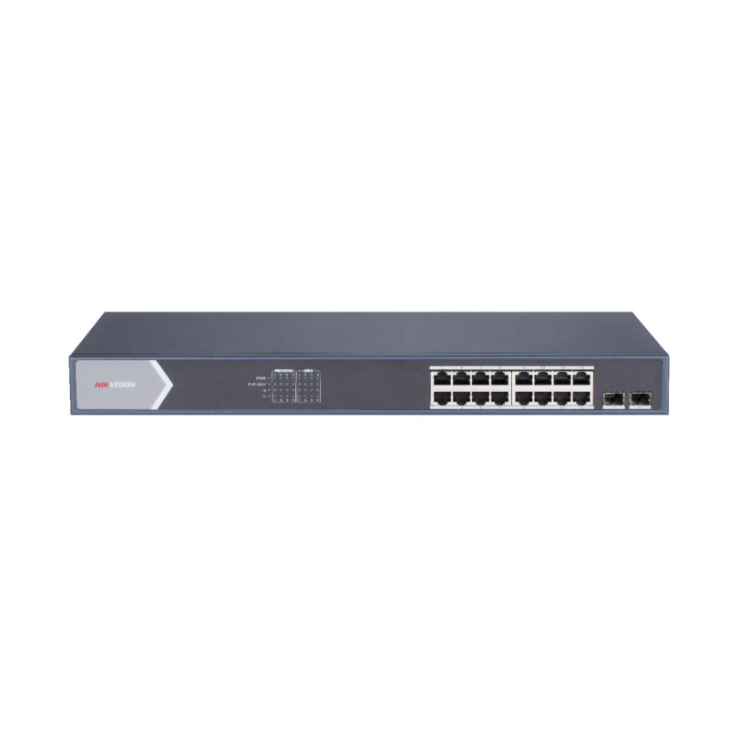 18-port, 16-port PoE switch Hik-vision DS-3E1518P-SI