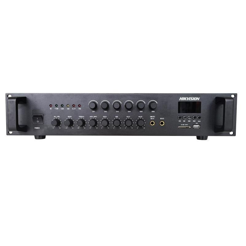 Analog amplifier Hikvision DS-QAE0A240G1-VB6 (240W, Bluetooth, USB)