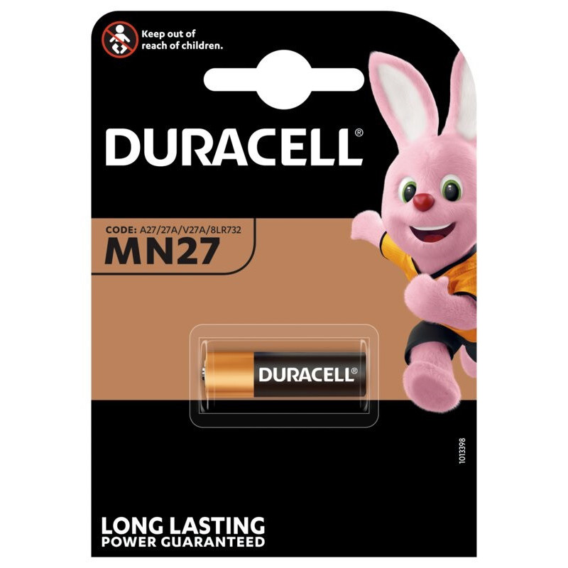 Battery Duracell Alkaline 27A (1 pc.)